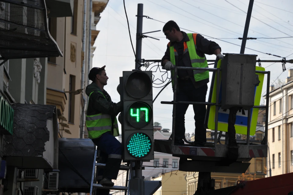 Работы завершатся в течение дня.