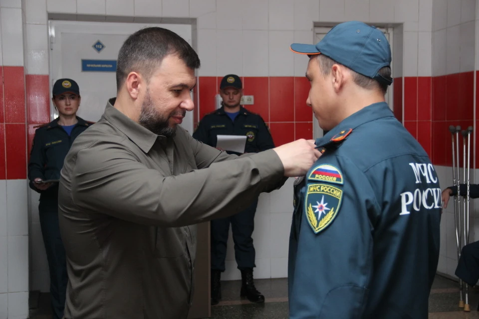 Вручение высоких наград. Фото: Администрация Главы ДНР