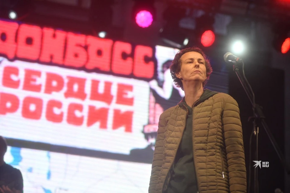В последнее время творчество певицы посвящено теме спецоперации
