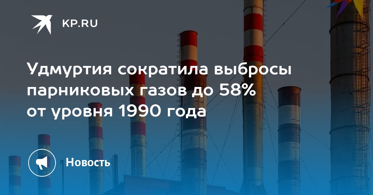 Карта выбросов парниковых газов