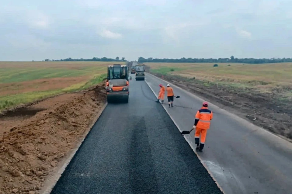 Работы ведутся круглосуточно на разных участках. Фото: ГК «Автодор»