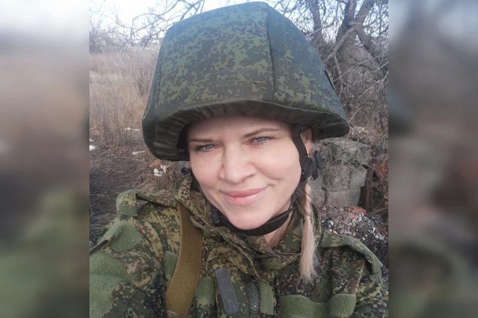Женщина недавно вернулась из зоны специальной военной операции.