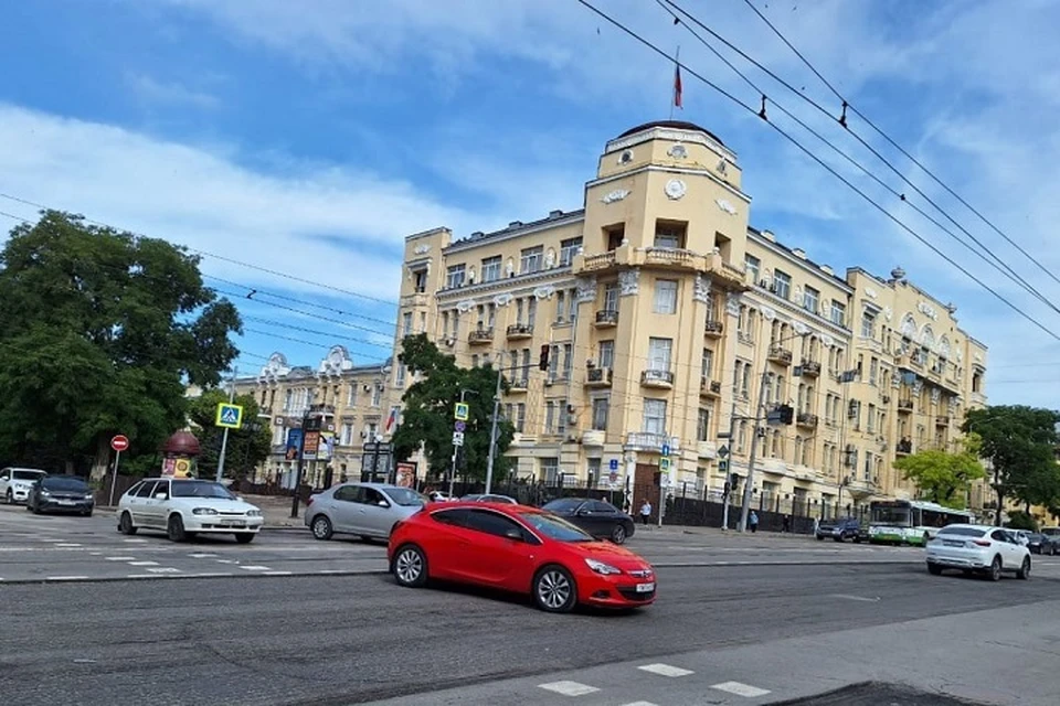 Здание ЮВО находится на проспекте Буденновском в Ростове-на-Дону