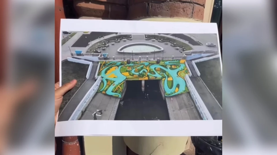 Эскиз был немного подредактирован и одобрен. Фото: соцсети команды Street Vision
