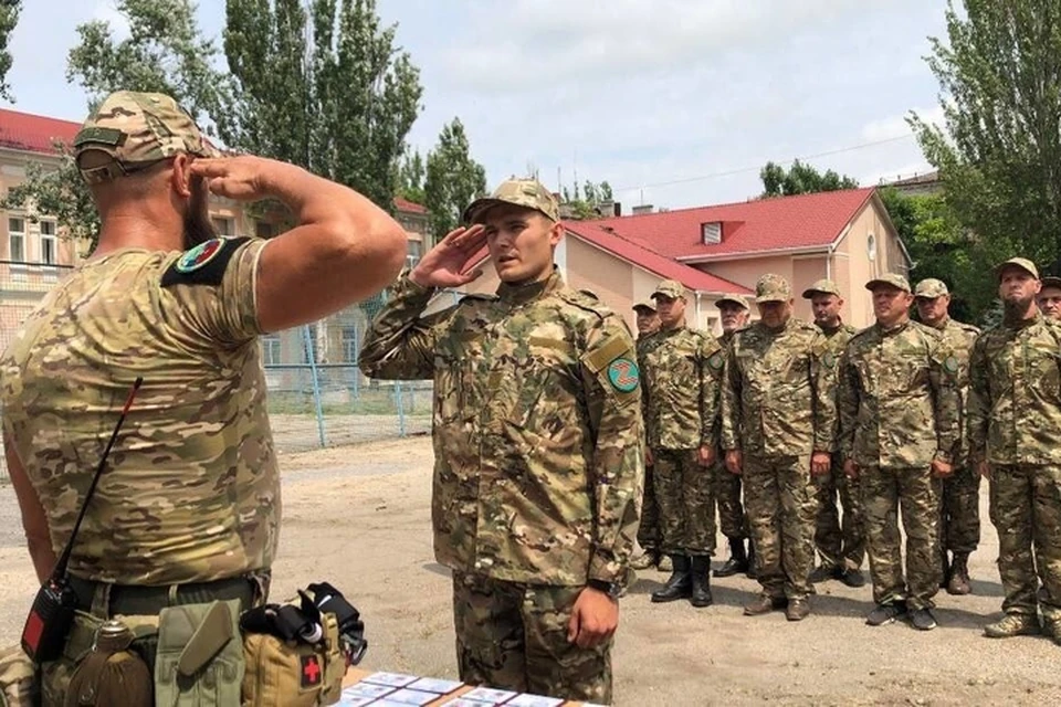 Фото добровольцев в донбассе