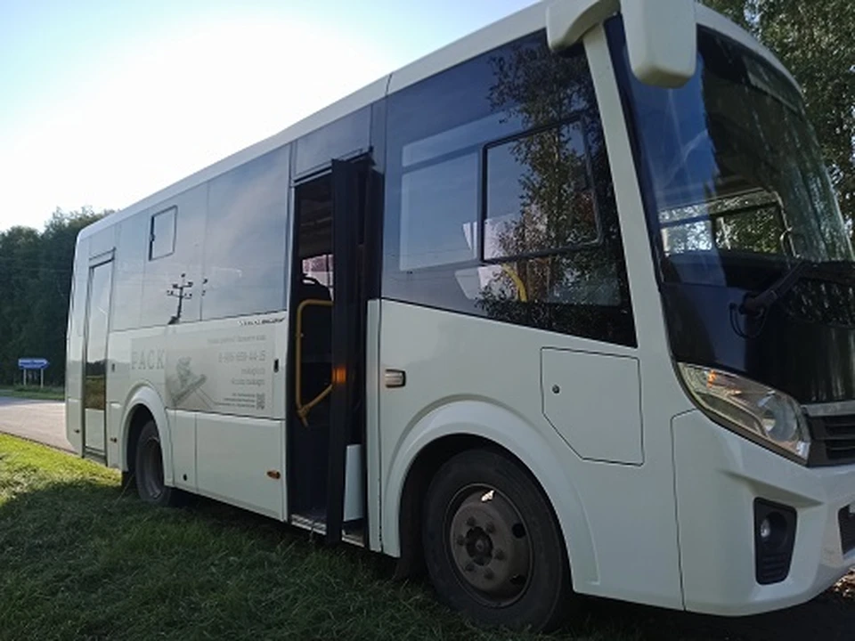 Водитель автобуса не уступил дорогу иномарке