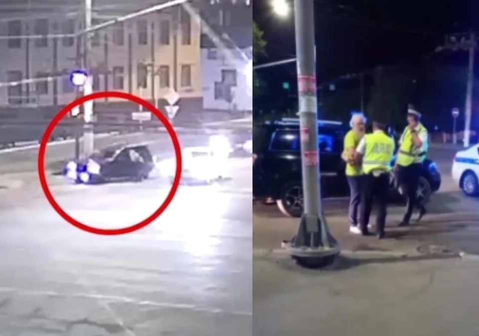 Скриншот видео из сосцетей и ГУ МВД России по Волгоградской области