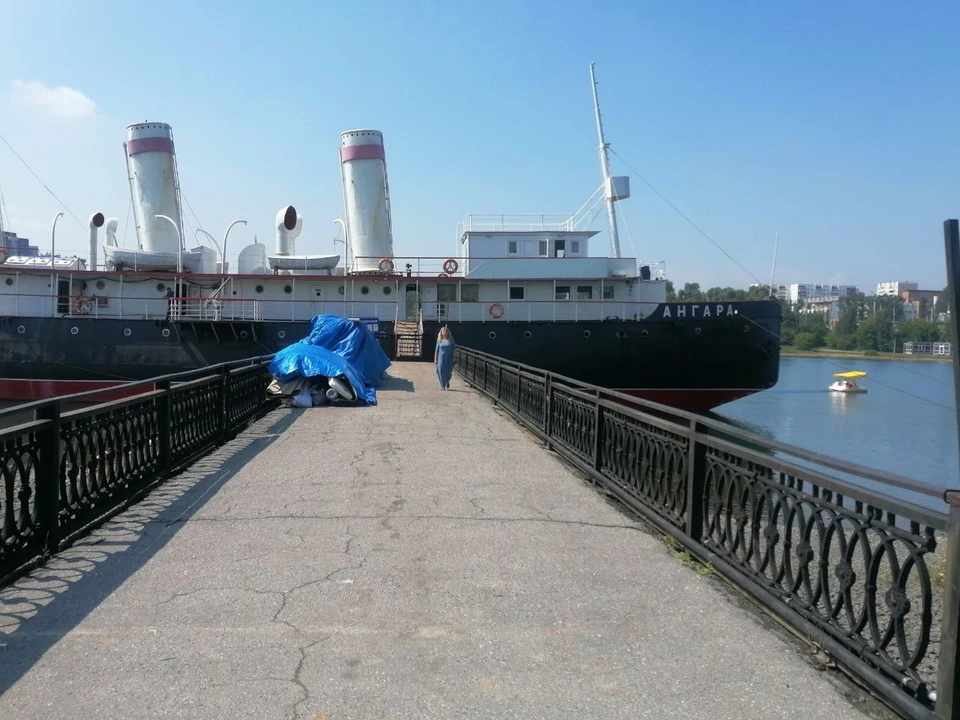 Ремонт носовой части ледокола «Ангара» завершится до конца октября