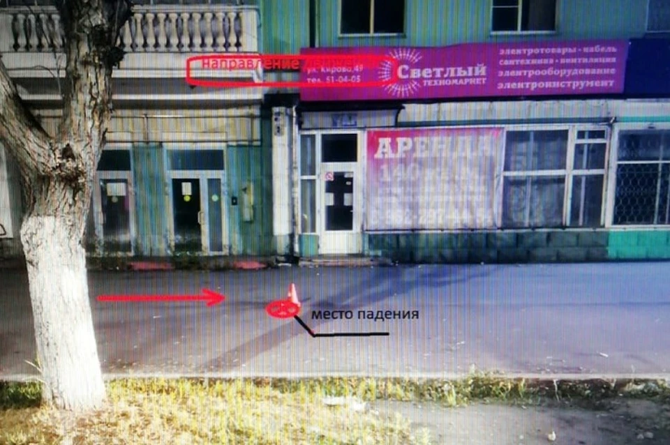Упавшую с самоката девушку госпитализировали в тяжелом состоянии Фото: ОГИБДД по Комсомольску