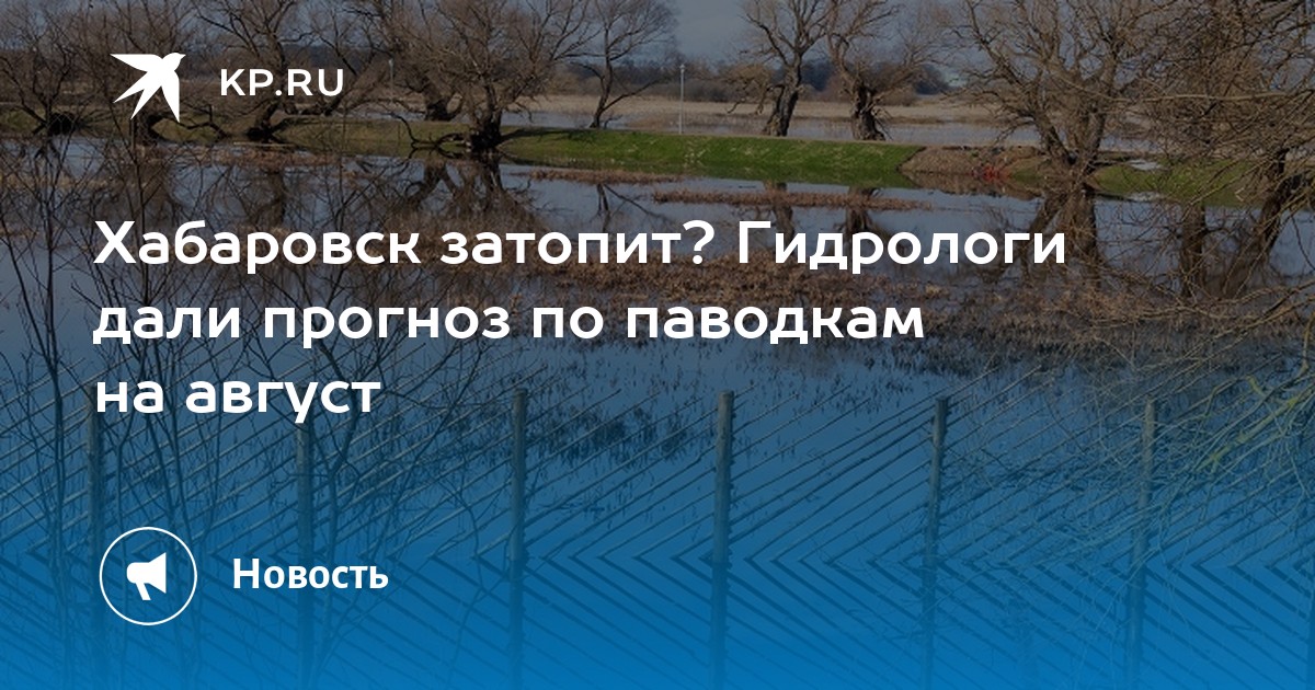 Карта амура уровня воды