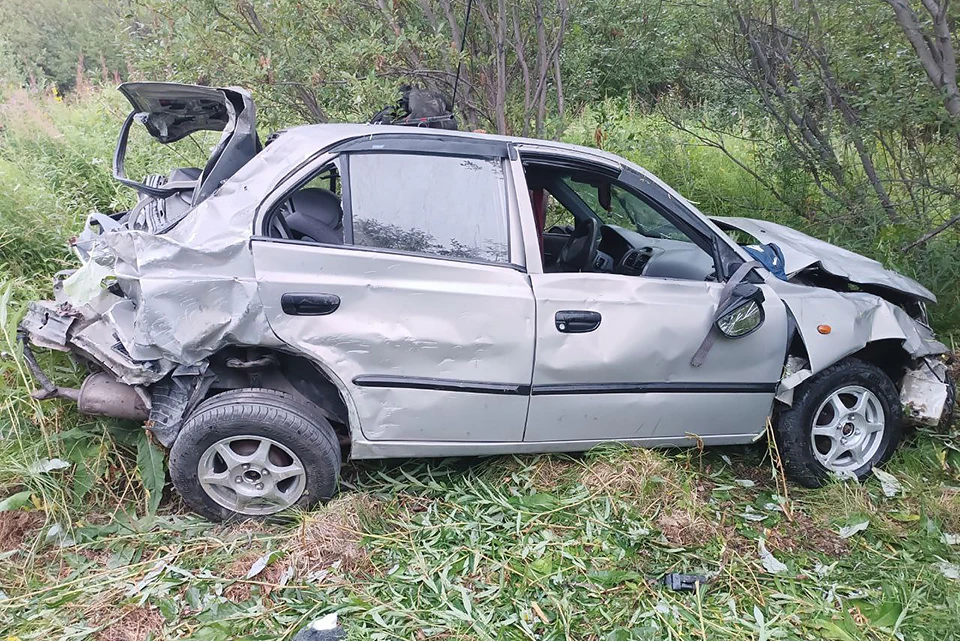 Сообщение об аварии поступило в Госавтоинспекцию в 2.32. Фото: УГИБДД по Мурманской области