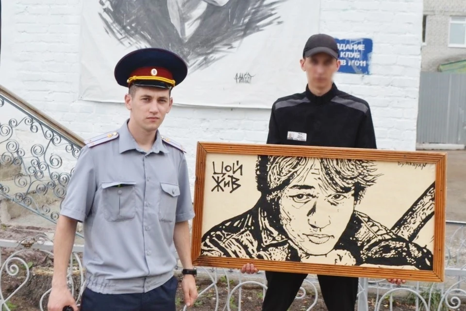 Осужденные ульяновской колонии в Димитровграде почтили память Виктора Цоя|ФОТО: УФСИН России по Ульяновской области