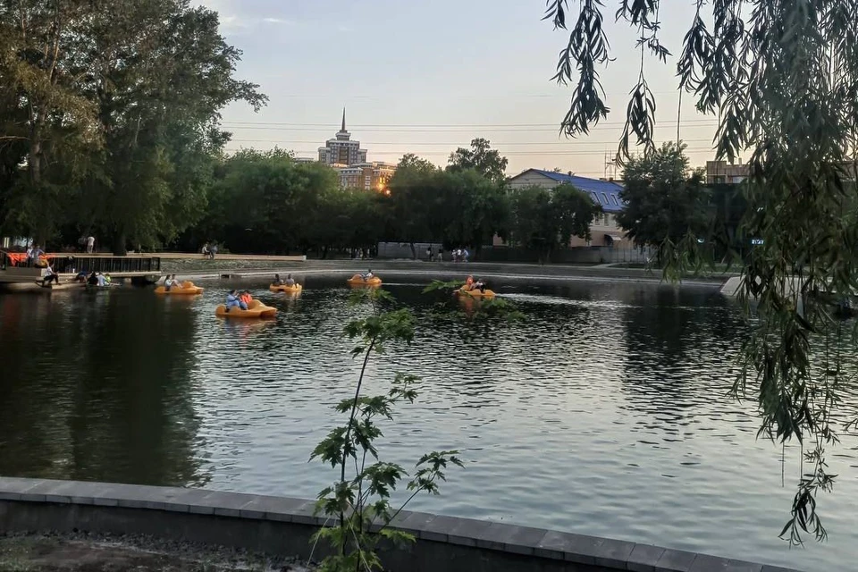 Пруд в Изумрудном. Фото: парк "Изумрудный"