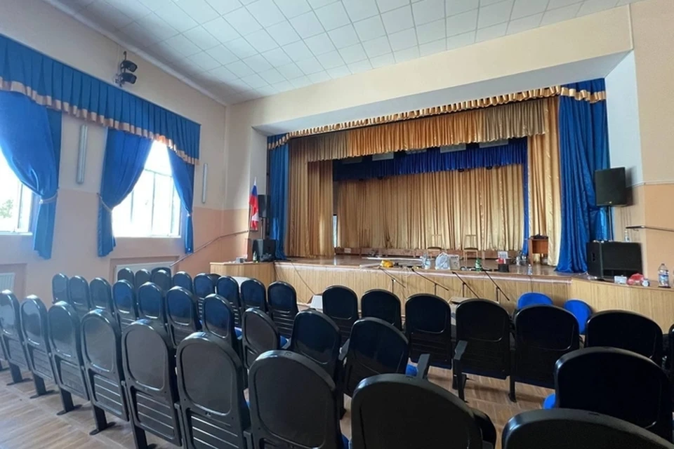 Кинозал в Доме культуры в Константиновке планируют открыть в сентябре текущего года. ФОТО: телеграм-канал Евгения Балицкого