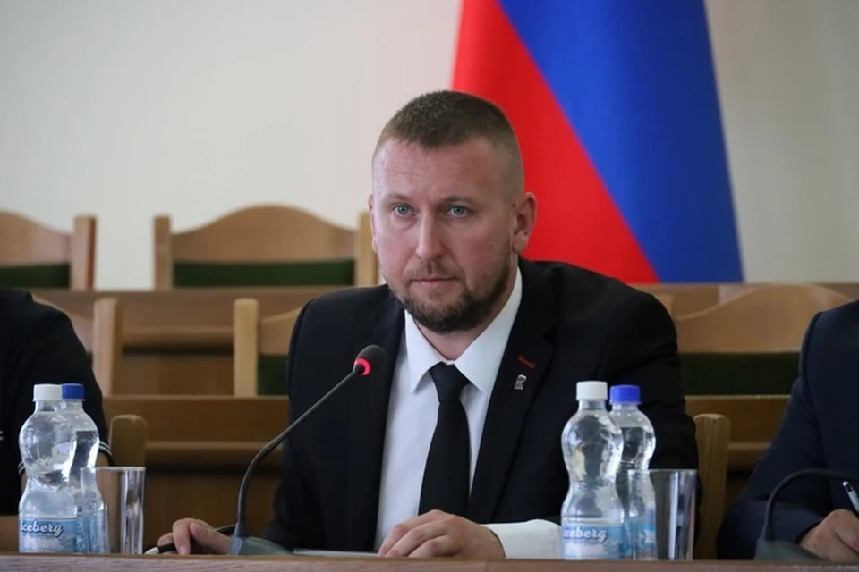 Председатель Народного Совета ЛНР Денис Мирошниченко. ФОТО: ТГ-канал Народного совета ЛНР