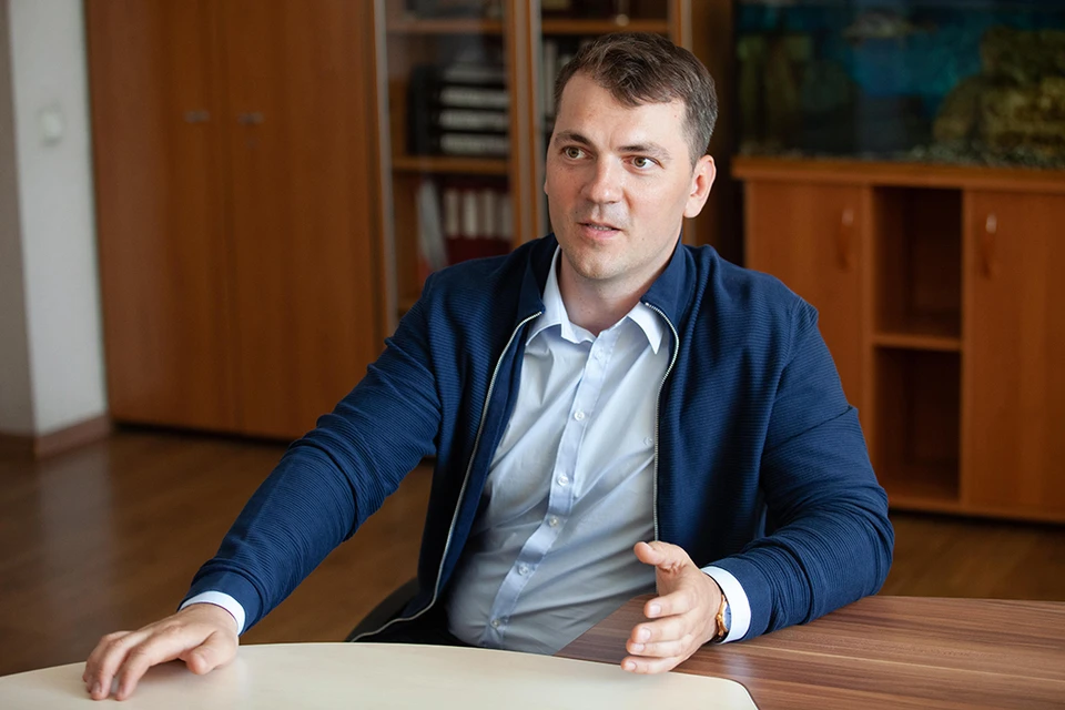 Руководитель проекта «Электрозаправки» в СГК Андрей Витковский. Фото: Пресс-служба СГК