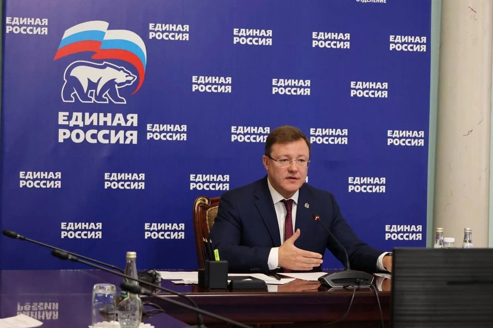 Глава региона представил свой доклад Дмитрию Медведеву в режиме ВКС / Фото: Единая Россия