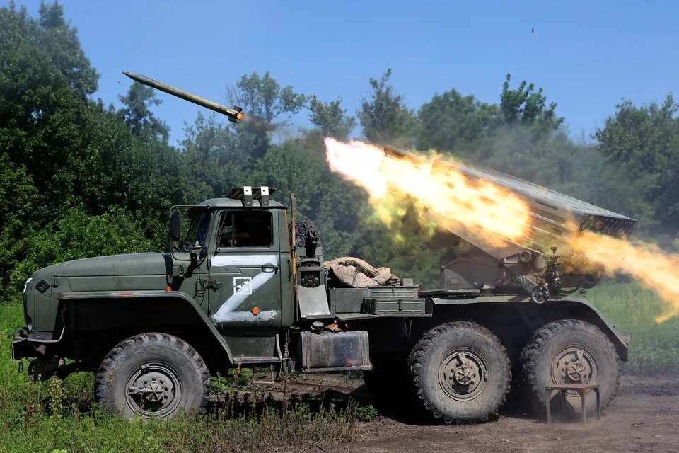 Наши военные нанесли точные удары по противнику Фото: Дмитрий Ягодкин/ТАСС