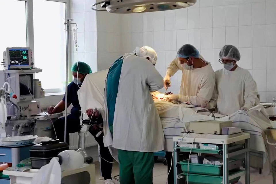 Благодаря оперативному вмешательству жизнь пациента была спасена Фото: министерство здравоохранения Херсонской области