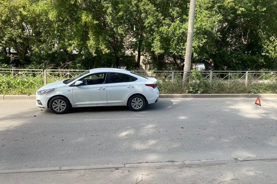 Девочка попала в больницу с травмами. Фото: ГИБДД по Новосибирской области