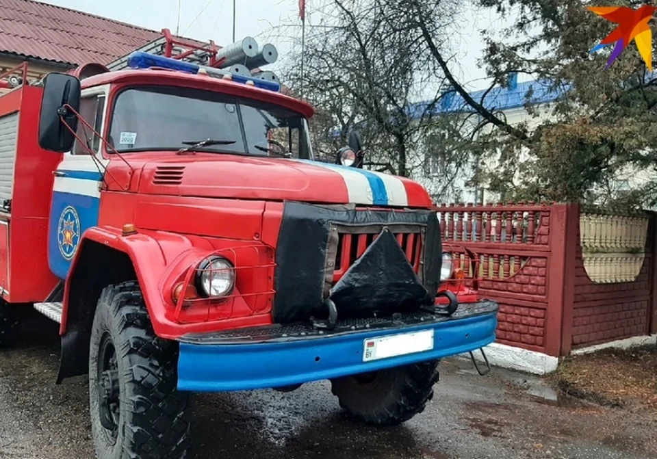 Пожар произошел в Гомельской области. Фото: архив КП