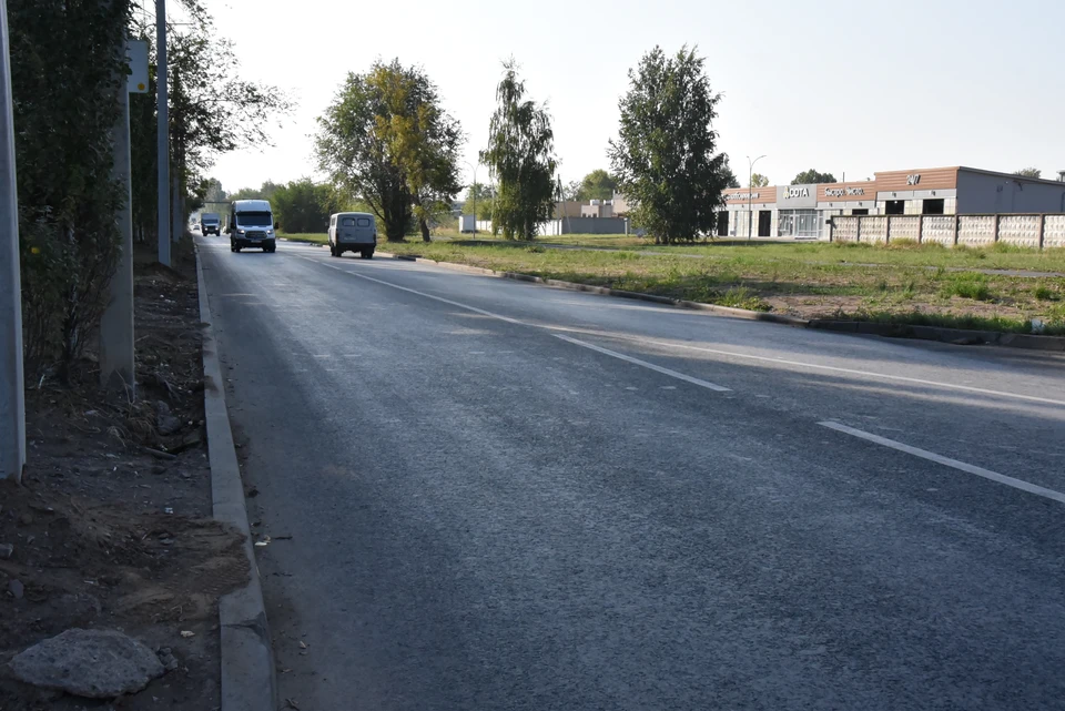 В Ульяновске ремонтные работы дороги на 10-м проезде Инженерном завершены на 98%. ФОТО: мэрия Ульяновска