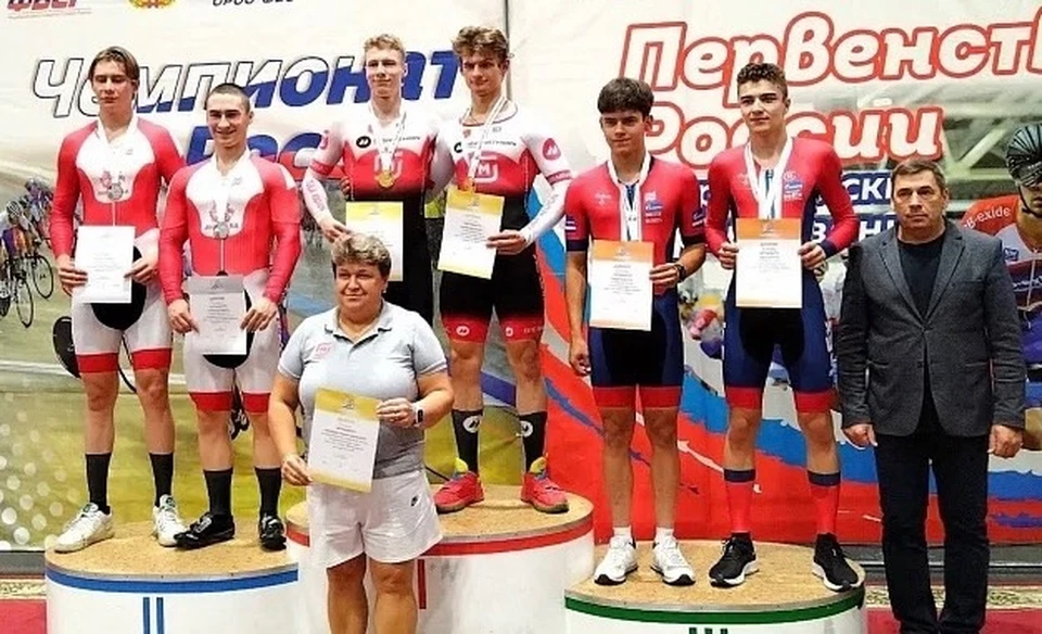 Тульские велогонщики заняли несколько призовых мест на чемпионате и первенстве России