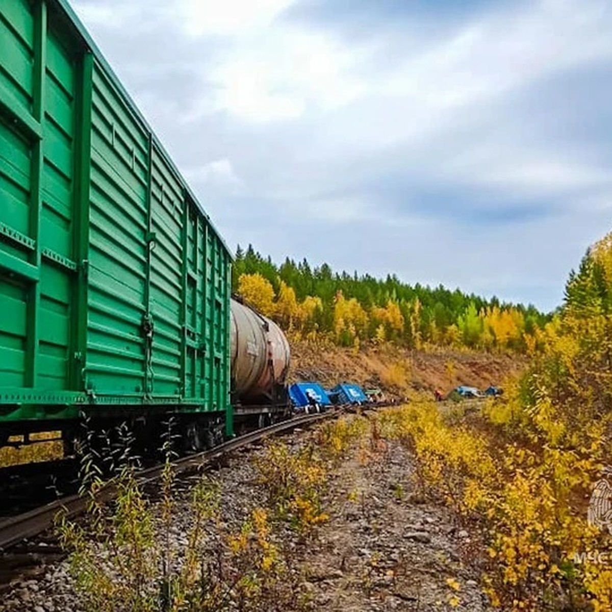 Железную дорогу в Якутии, где сошли вагоны, восстановят к утру 8 сентября -  KP.RU