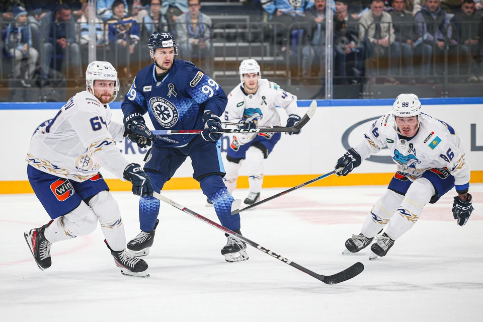 Первый матч хоккейной «Сибири» на льду новой ледовой арены завершился победой. Фото: ХК "Сибирь"