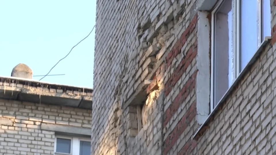 Жители опасались, что здание разрушится