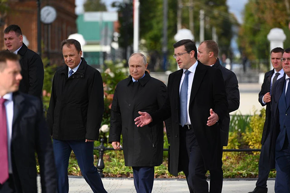 Президент Путин провел рабочую встречу с Глебом Никитиным 8 сентября.
