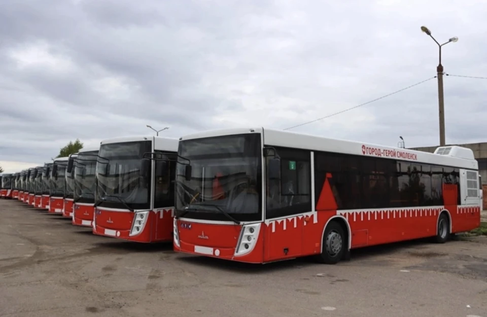 Новые автобусы выйдут на улицы Смоленска ориентировочно 1 октября. Фото: пресс-служба администрации города.