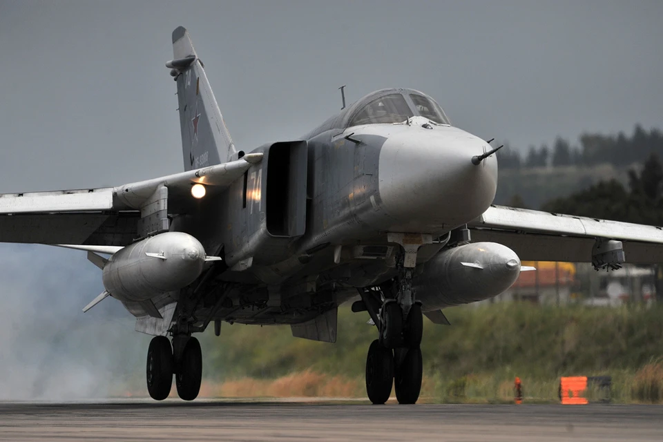 Российский военный самолёт Су-24 потерпел крушение в Волгоградской области