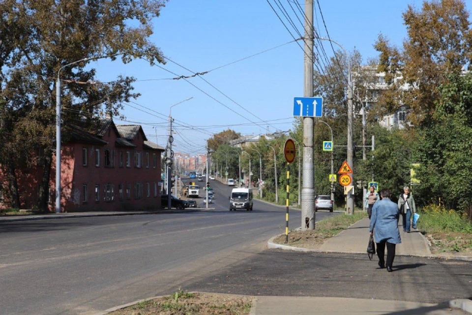 Дорожные ремонты в Свердловском округе Иркутска скоро завершатся