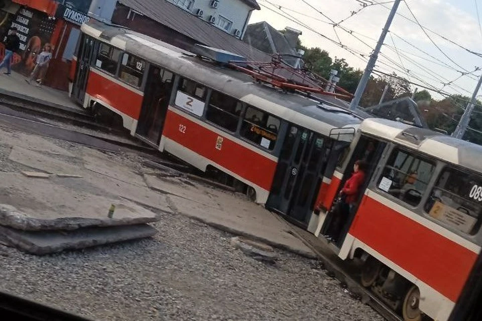 Движение трамваев восстановили Фото: соцсети