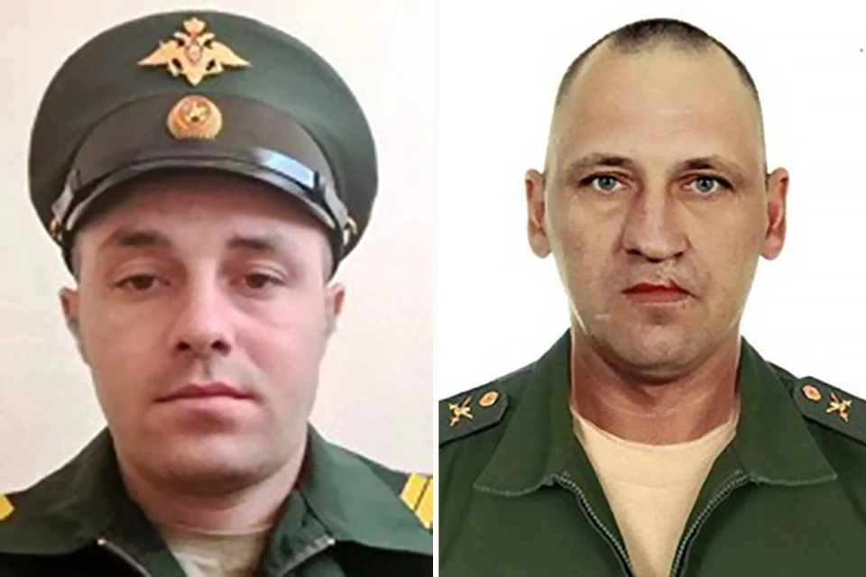 Сержант Батраз Газзаев и младший сержант Александр Лисицкий