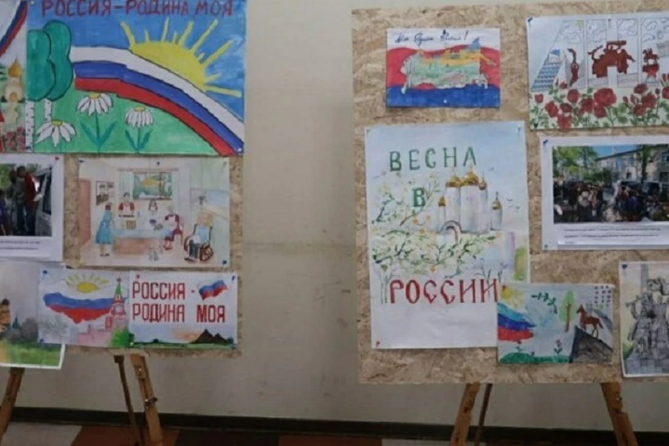 Выставка рисунков детей из ЛНР прошла в итальянской Модене. Фото - Центр итальянской культуры в Луганске