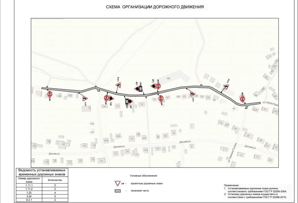 схема Госавтоинспекции Воронежской области