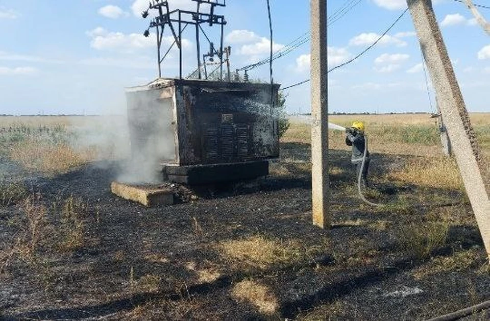 К счастью, при возгораниях никто не пострадал ФОТО: Администрация Каховского округа