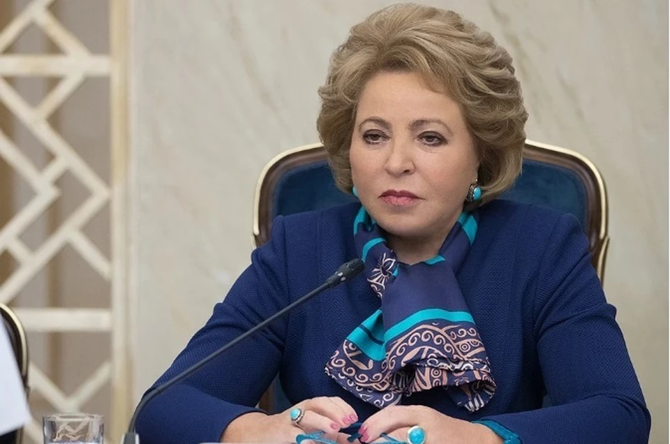 Матвиенко: российская экономика прошла тяжелый период и вышла на траекторию роста Фото: пресс-служба СФ