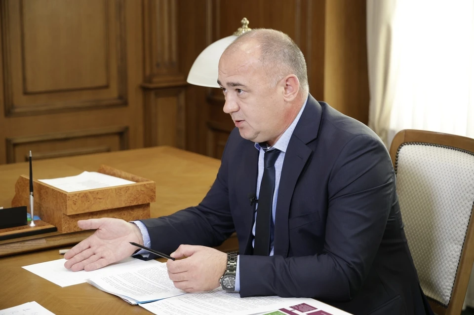 Гладков обсудил с врио замгубернатора Довгалюком проект по обращению с ТКО и ТБО.