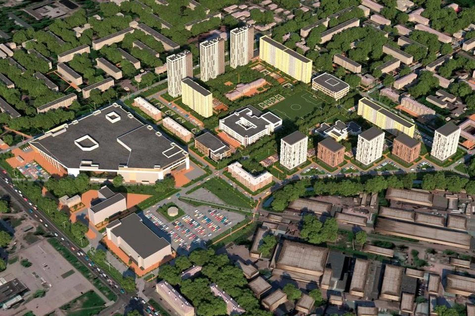 Жилой квартал построят в районе улицы Самочкина.