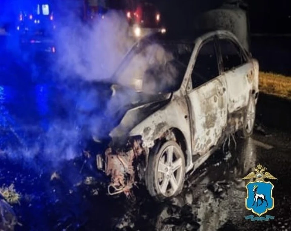 В аварии пострадали три человека, двух из них госпитализировали в больницу