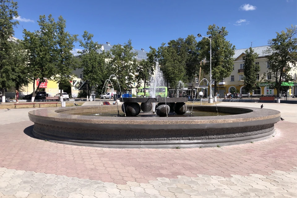 Городской фонтан