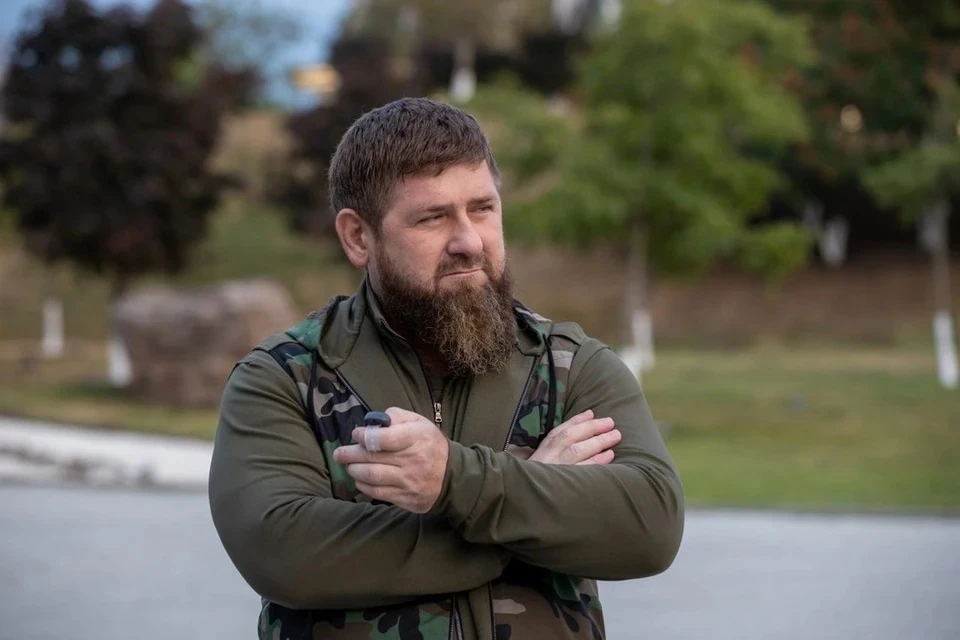Кадыров осмотрел технику НАТО, захваченную бойцами «Ахмата» в боях с ВСУ