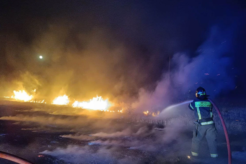 Огнеборцы ликвидировали 17 природных пожаров общей площадью в 422 гектара