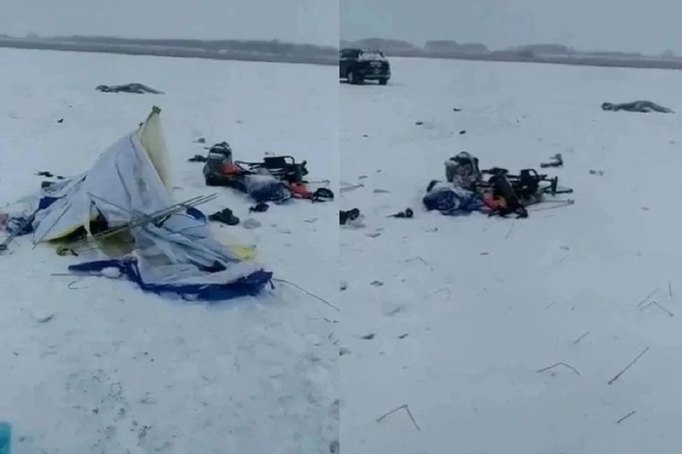 Водителю, раздавившему рыбака под Новосибирском, вынесли приговор. Фото: стоп-кадр.