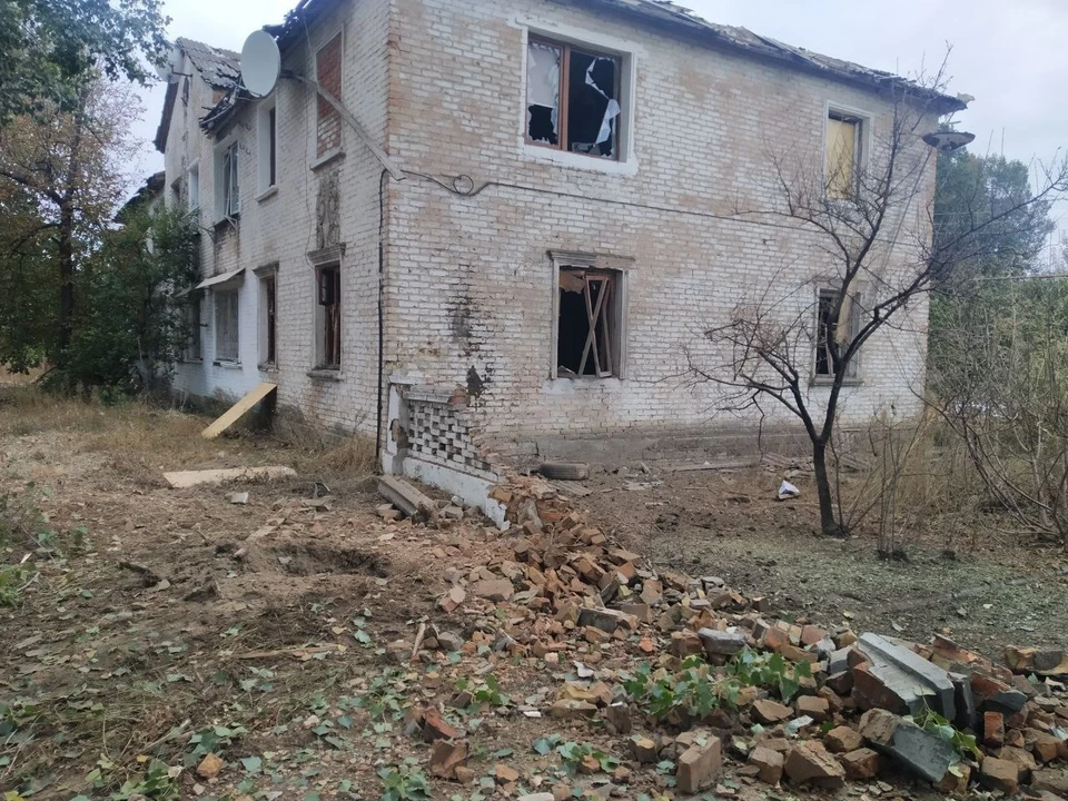 ВСУ нанесли удары по мирным кварталам города Фото: Новокаховская администрация