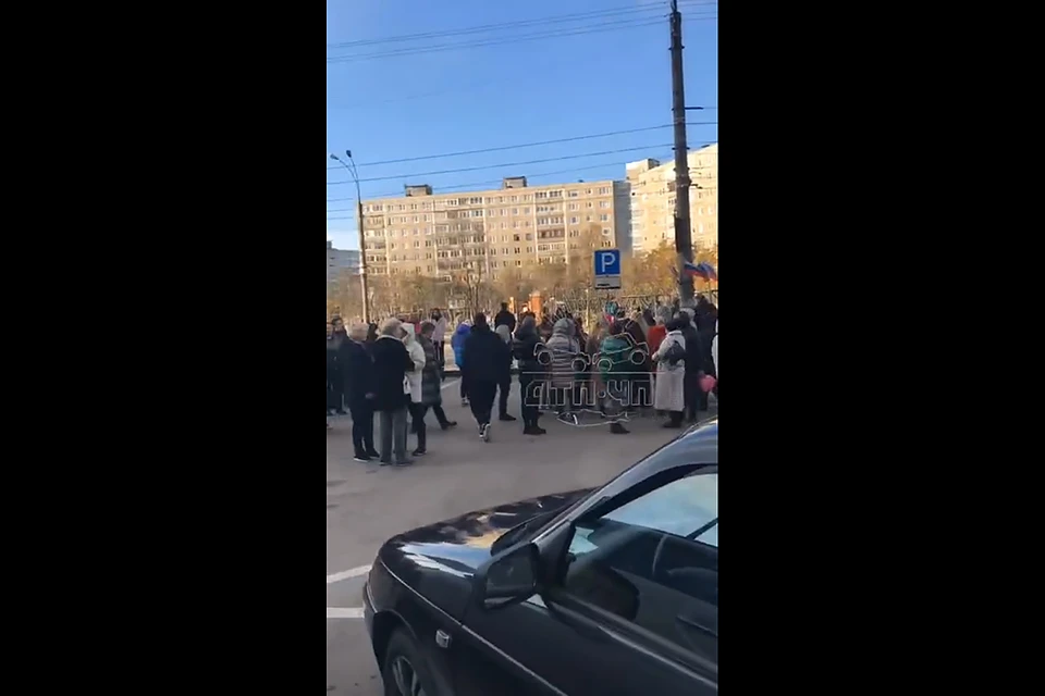 Как сообщили «КП»-Мурманск» очевидцы, эвакуация была плановой. Фото: скриншот видео / Мурманск ДТП ЧП / vk.com/murmansk_dtp