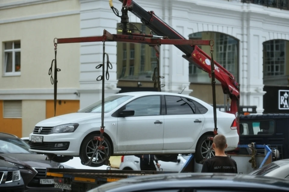 В выделенном промежутке будет работать эвакуатор